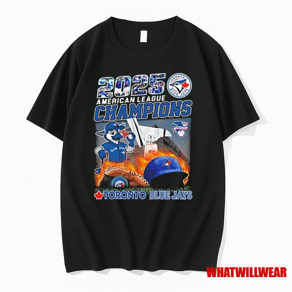 2025 American League Champions Mascot Toronto Blue Jays Shirts