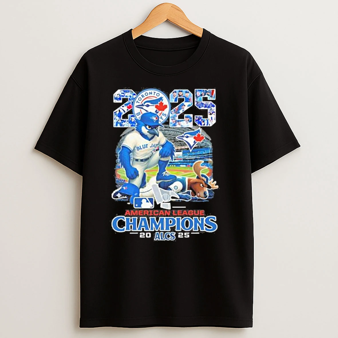 2025 American League Champions Toronto Blue Jays Defeat Seattle Mariners T Shirts