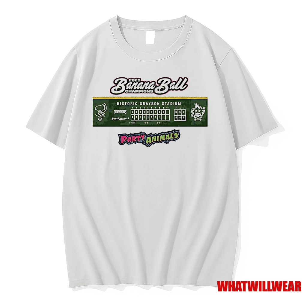 2025 Banana Ball Champions Party Animals Shirts