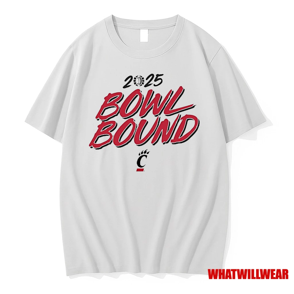 2025 Bowl Bound Cincinnati Bearcats Football Shirts