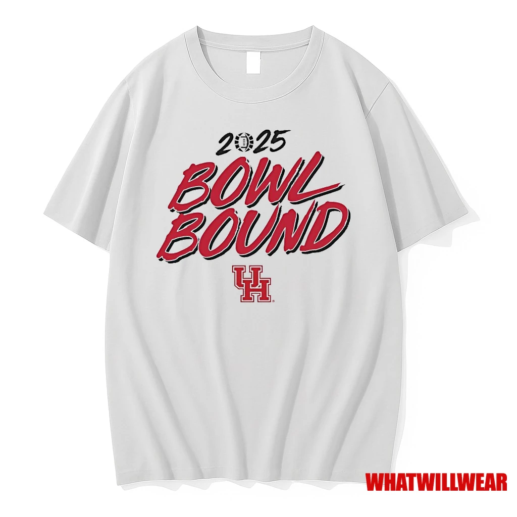 2025 Bowl Bound Houston Cougars Football Shirts