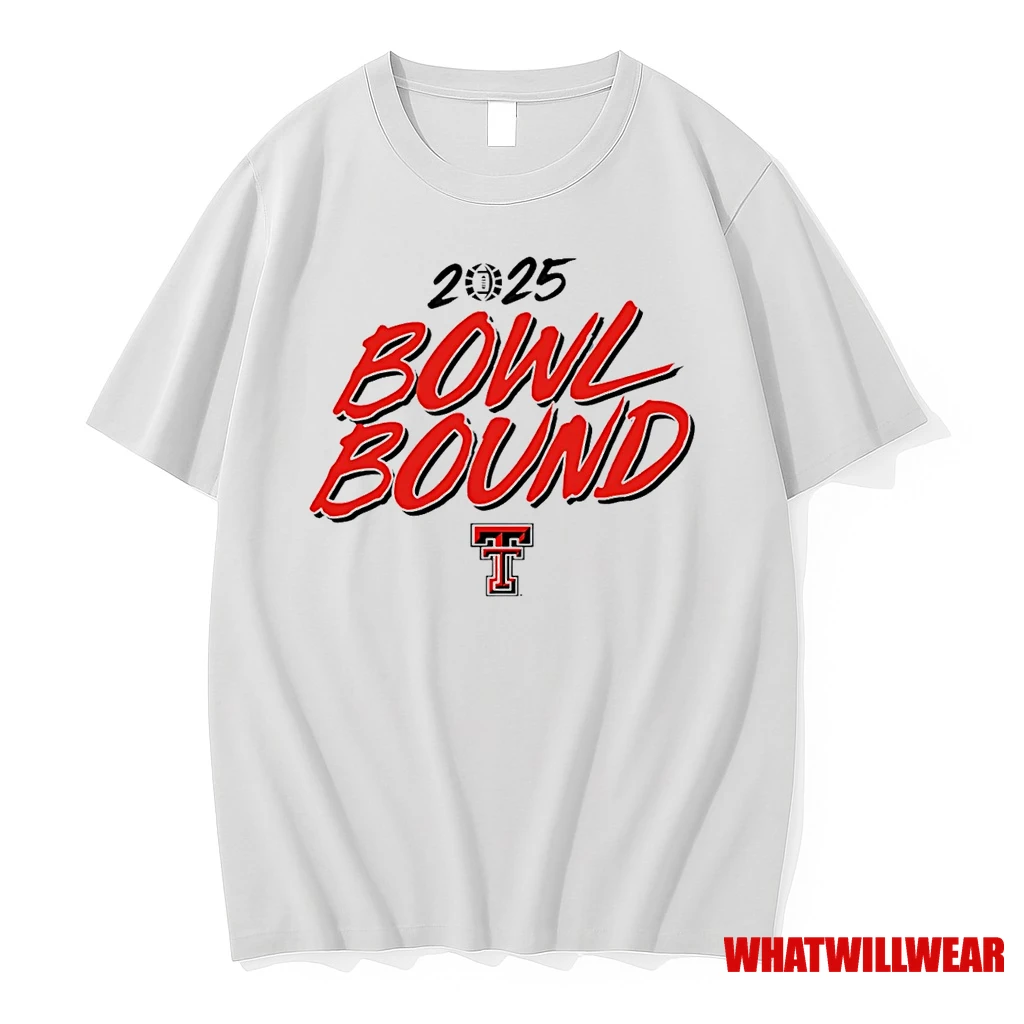 2025 Bowl Bound Texas Tech Football Shirts
