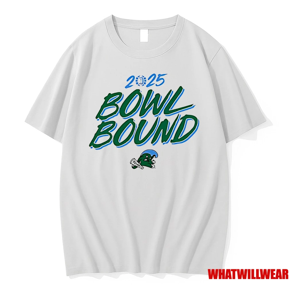 2025 Bowl Bound Tulane Football Shirts