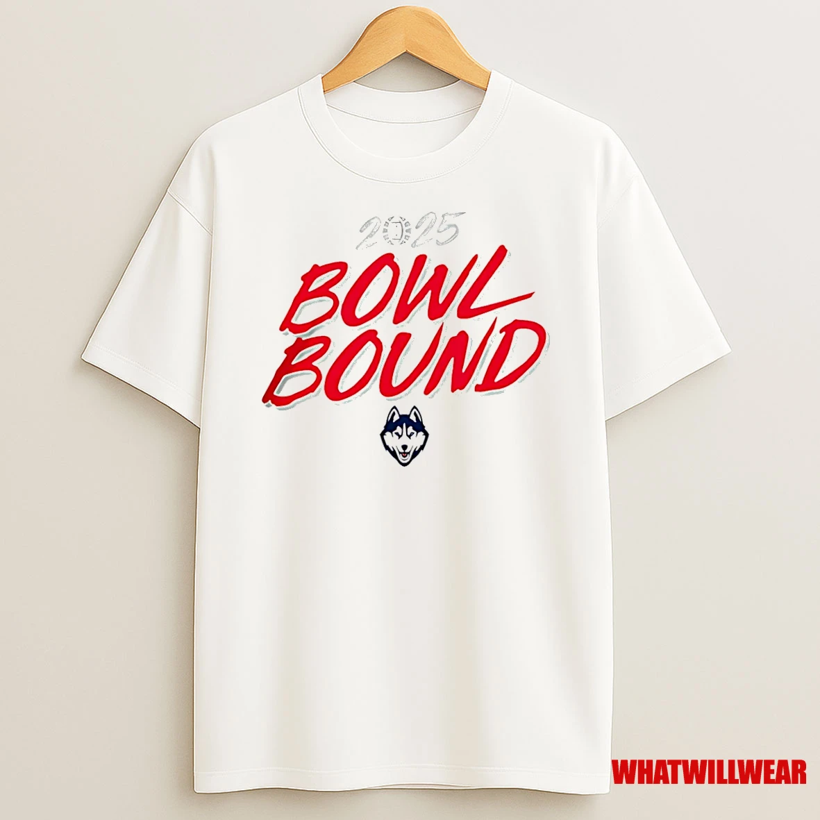 2025 Bowl Bound Uconn Huskies Football Shirts