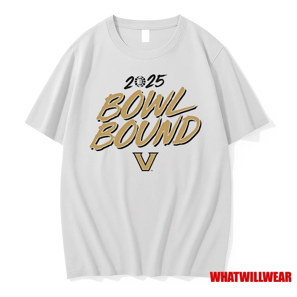 2025 Bowl Bound Vanderbilt Commodores Football Shirts
