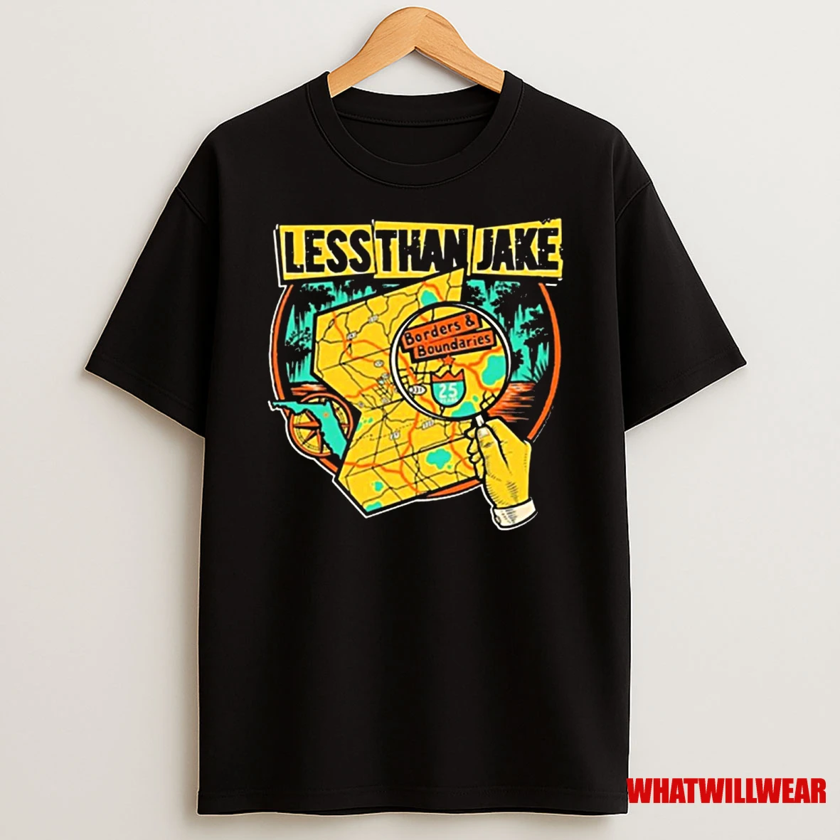 2025 Less Than Jake Borders And Boundaries Anniversary Shirts