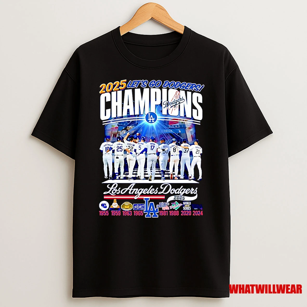 2025 Lets Go Dodgers Los Angeles Dodgers Baseball Champions 2025 Abbey Road Shirts