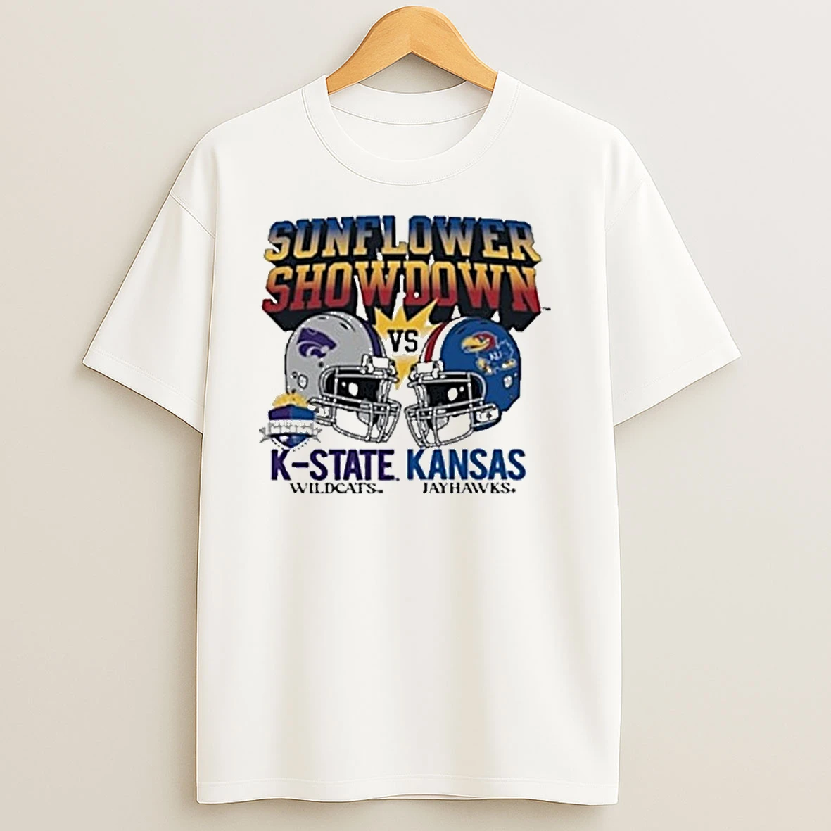 2025 Sunflower Showdown Kansas Vs K State T Shirts