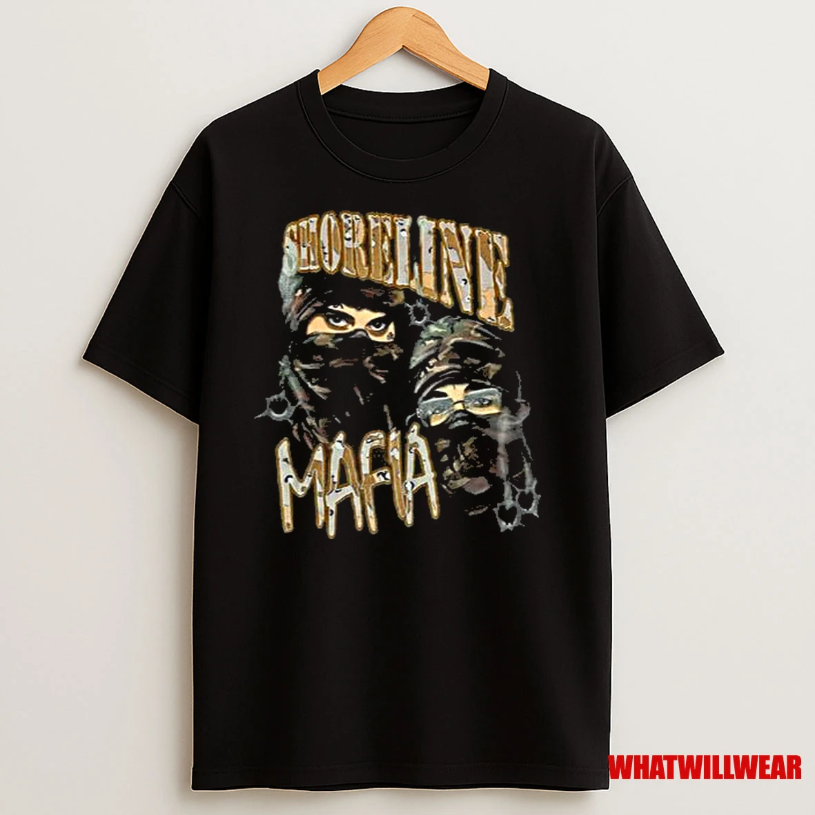 2025 Shoreline Mafia Back In Bidness Tour 2025 Men Shirts
