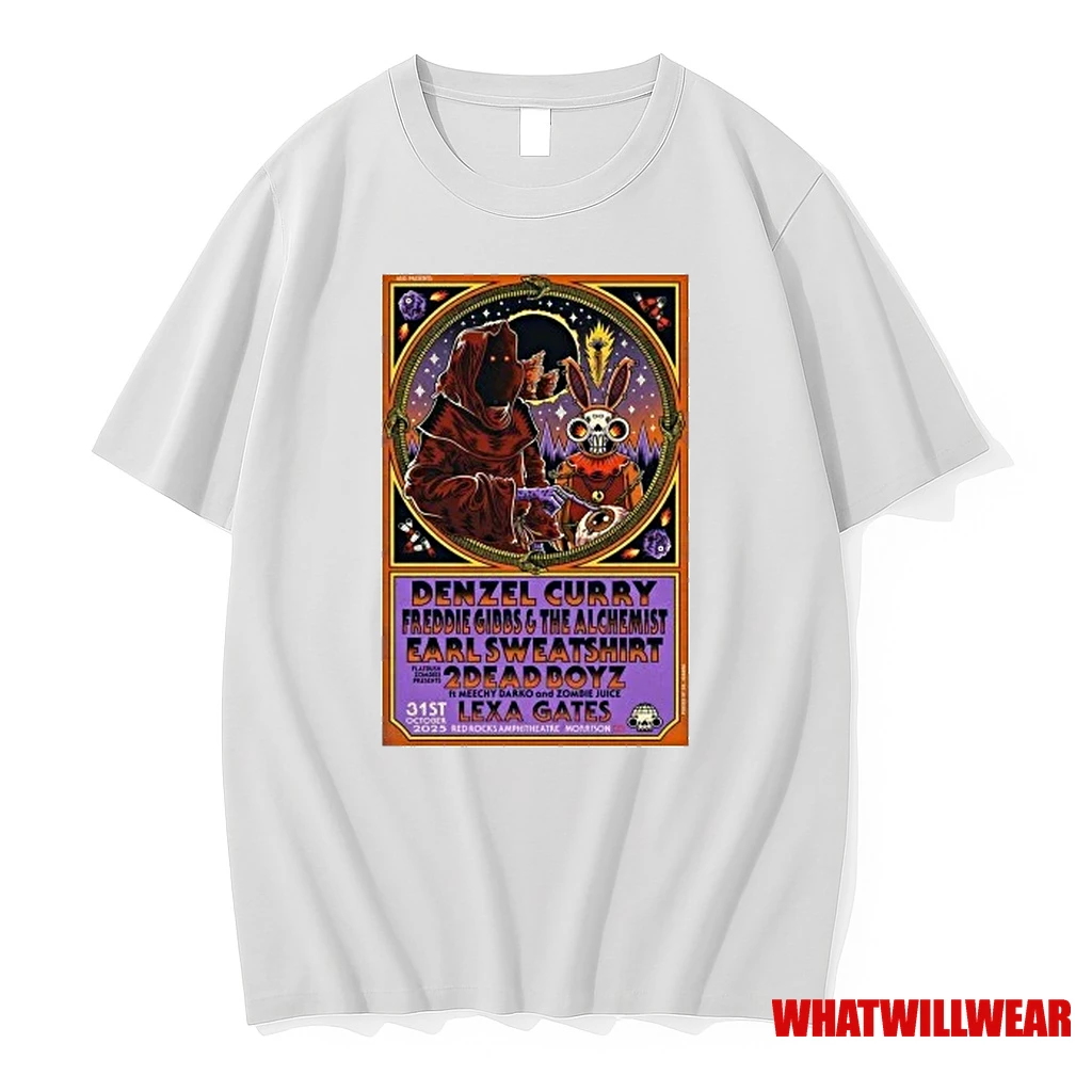 31 10 2025 Morrison Colorado Denzel Curry Freddie Gibbs Red Rocks Event Shirts