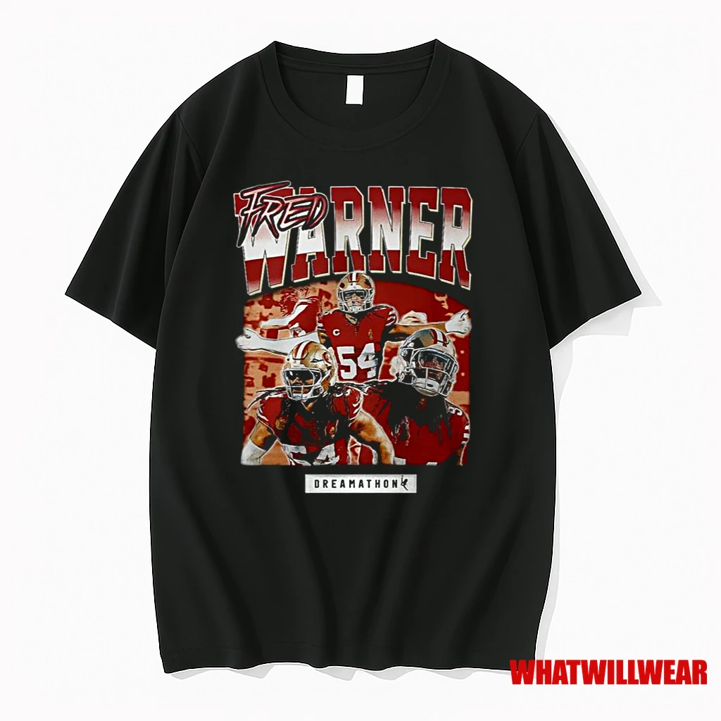49ers Skyy Moore Fred Warner Limited Edition Shirts