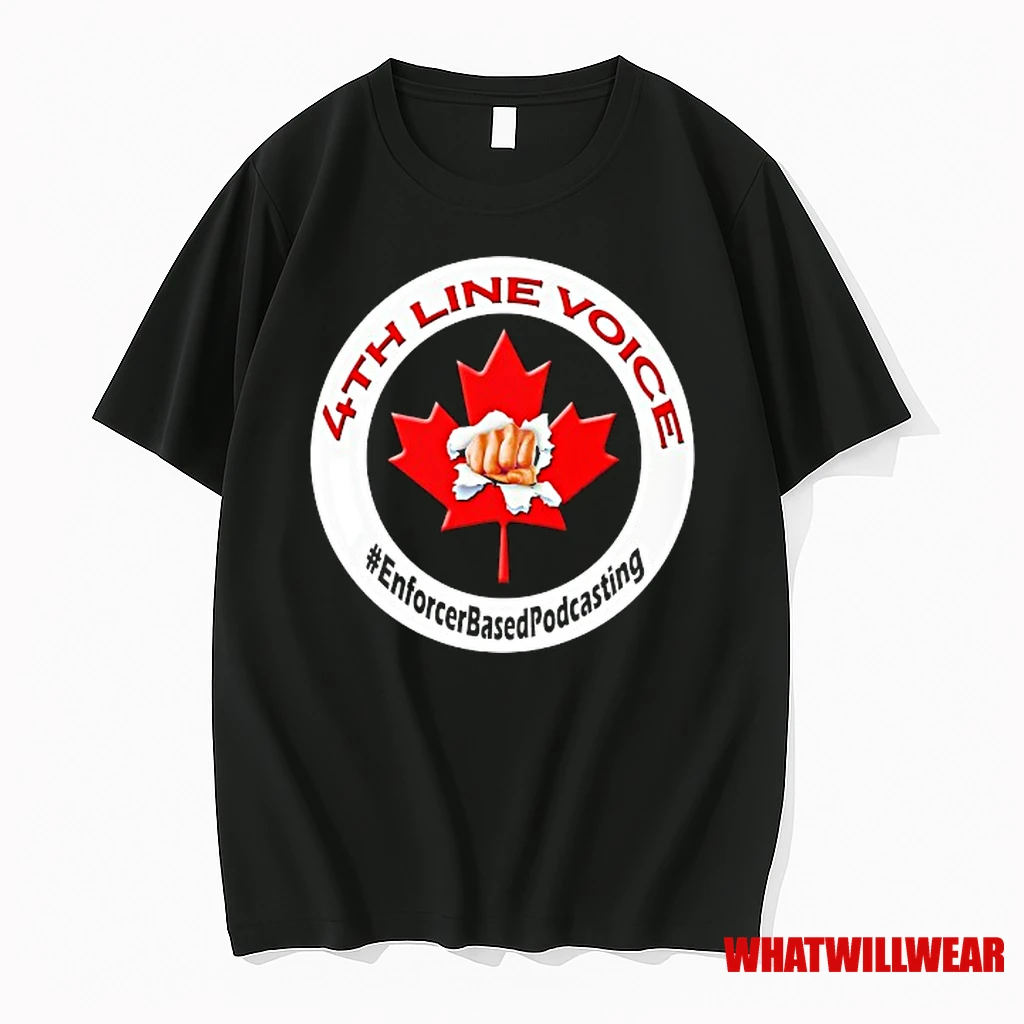 4th Line Voice Fist Pump Inside Maple Leaf Shirts