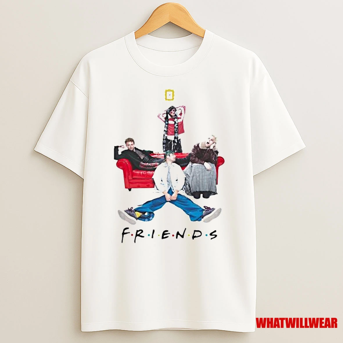 5 Seconds Of Summer Friends Tv Show Ornaments Shirts