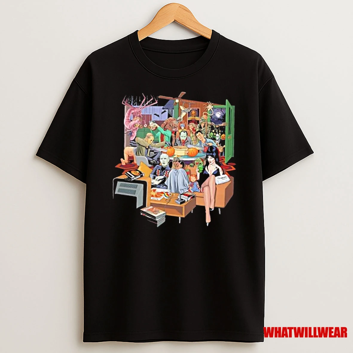 80s Horror Movies Halloween Party Shirts