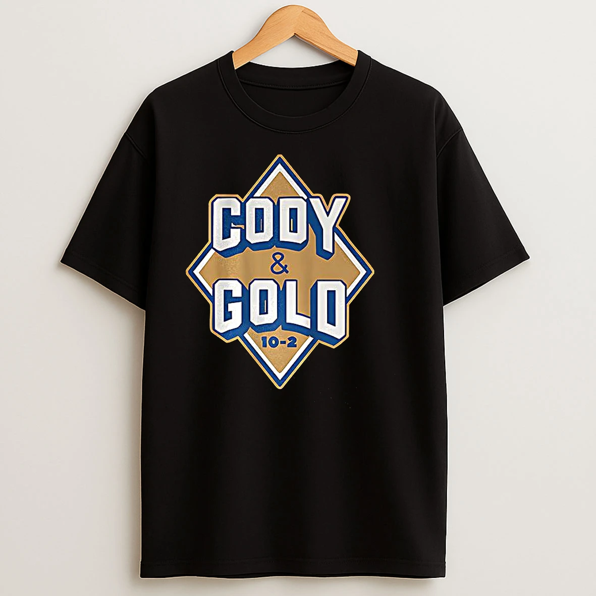 96 5 The Fan Cody And Gold Show 10 2 Diamond Logo T Shirts