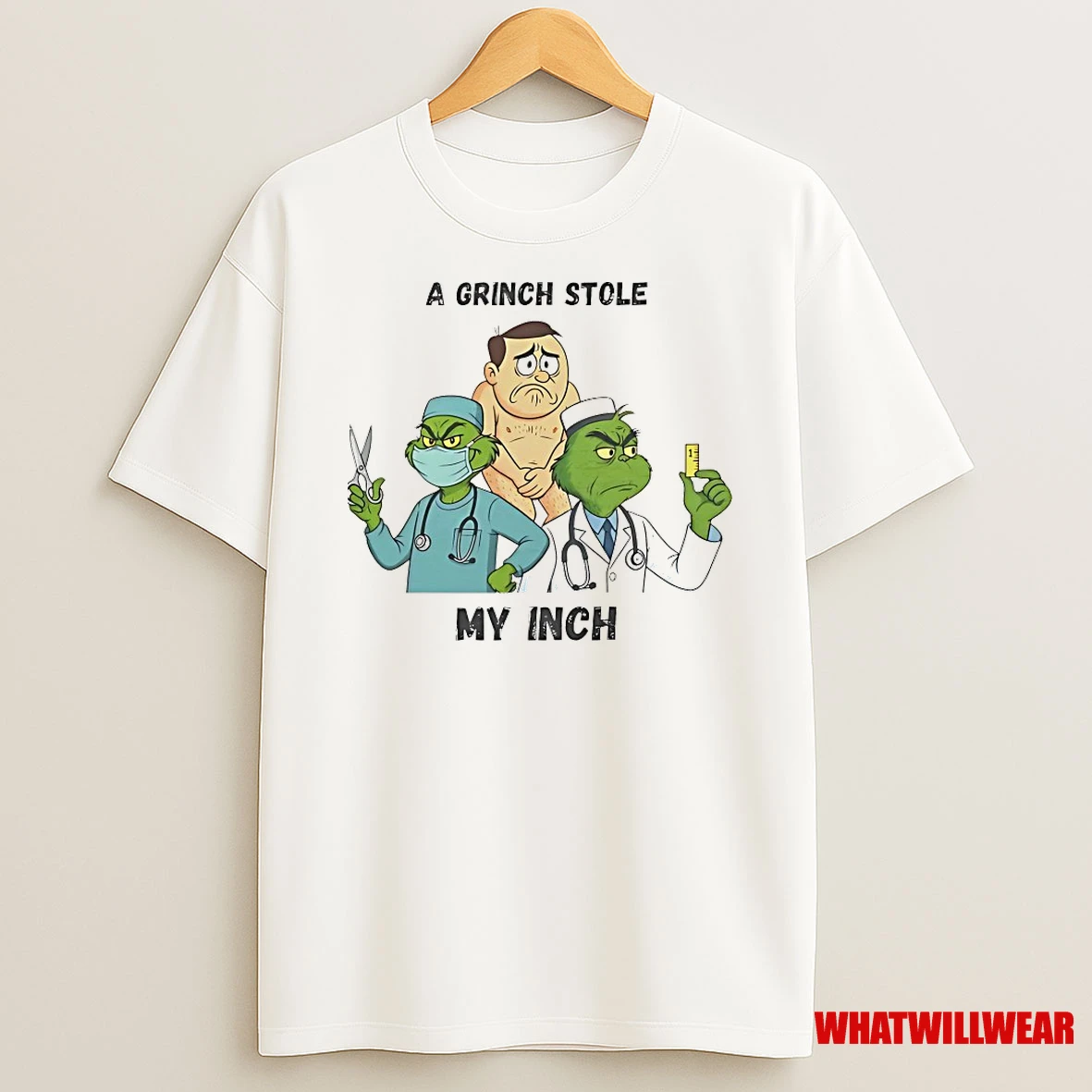 A Grinch Stole My Inch Shirts