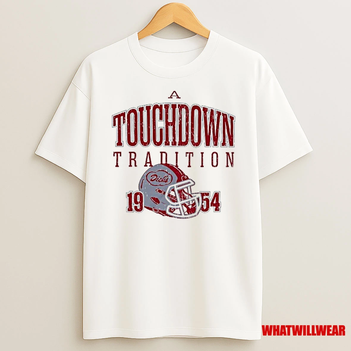 A Touchdown Tradition Alabama Crimson Tide Football 1954 Shirts