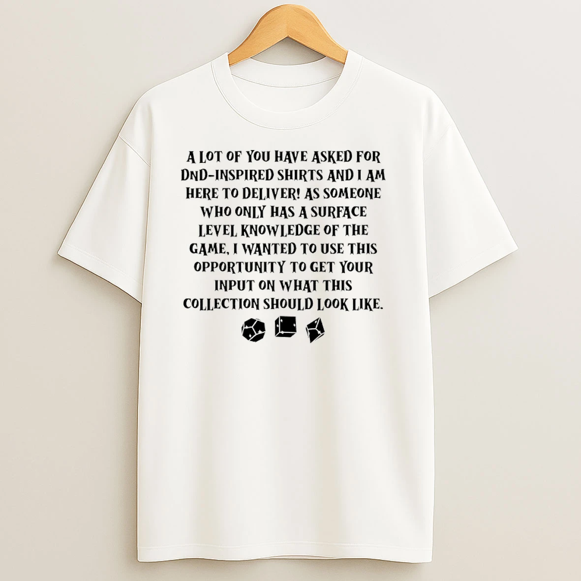 A Lot Of You Have Asked For Dnd Inspired Shirts And I Am Here To Deliver T Shirts