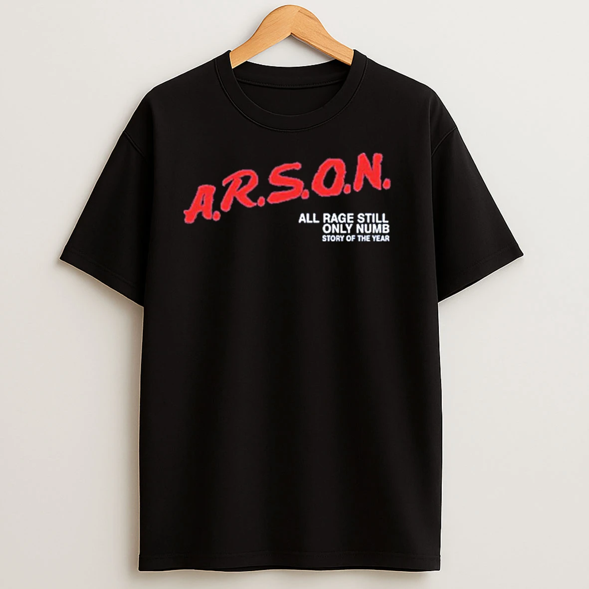A R S O N All Rage Still Only Numb Story Of The Year T Shirts