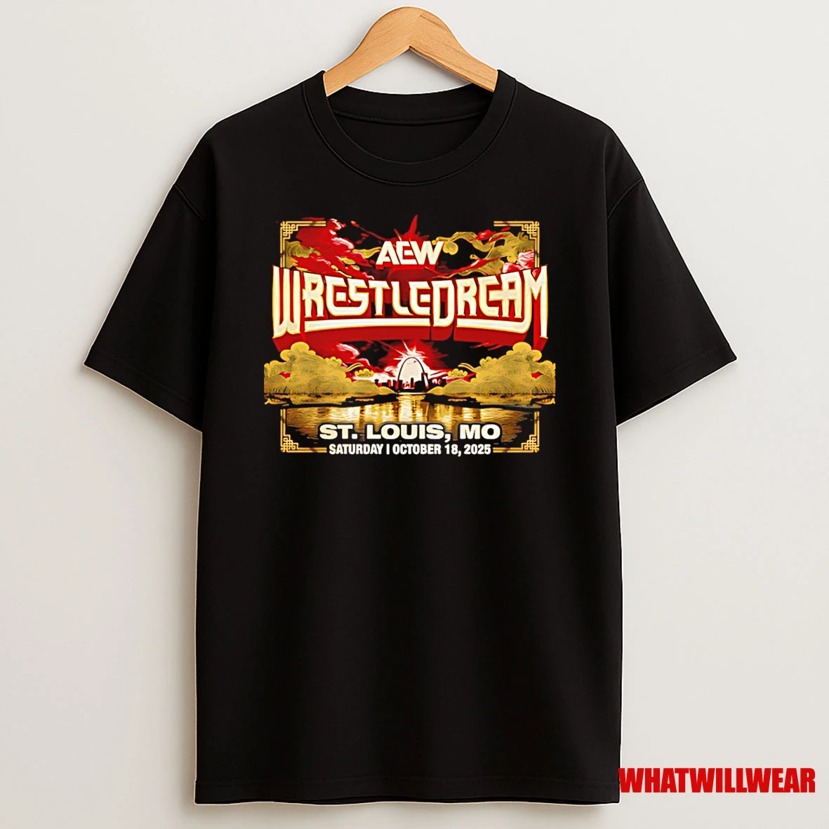 Aew Wrestledream 2025 St Louis Vintage Shirts