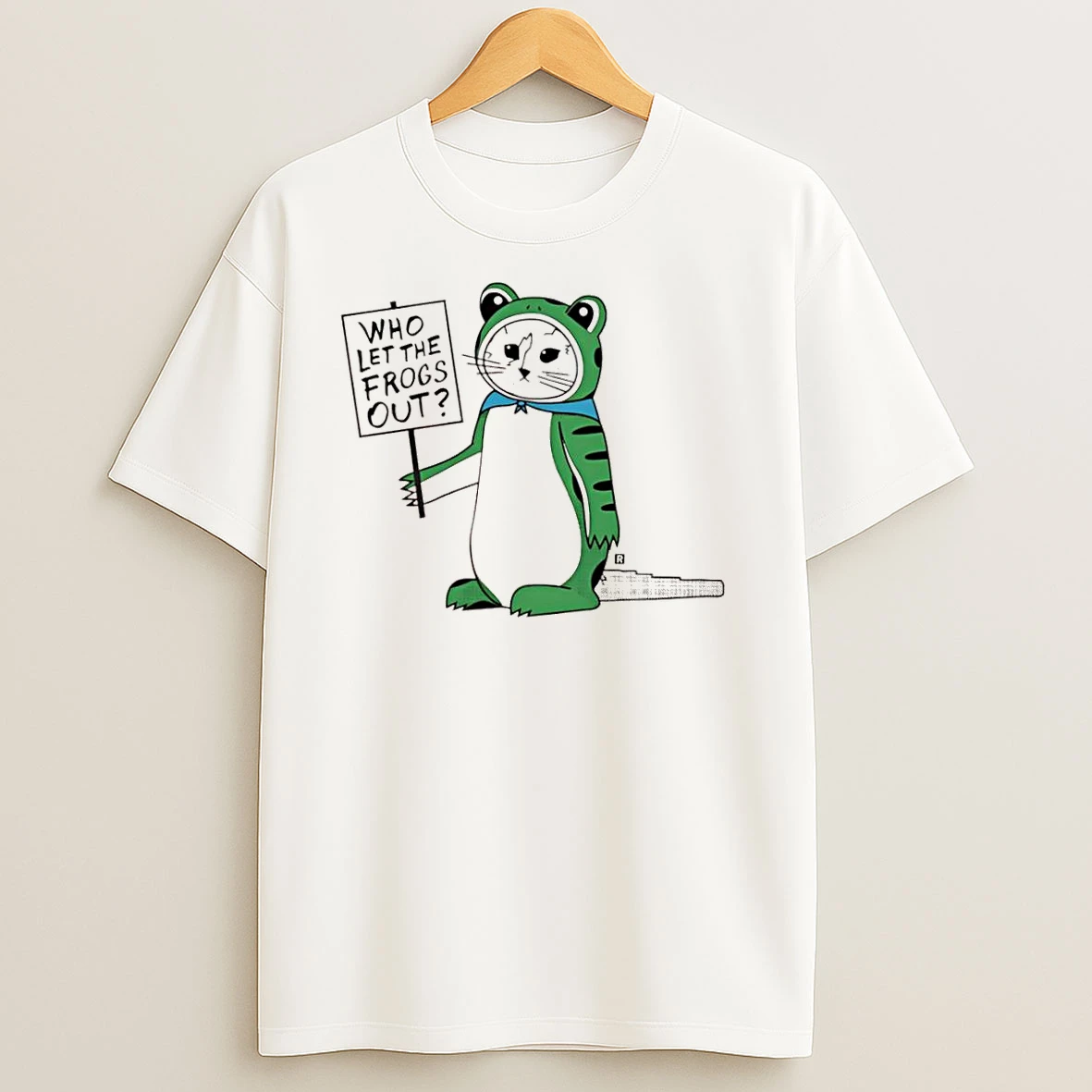 Antifa Frog Cat Who Let The Frogs Out T Shirts