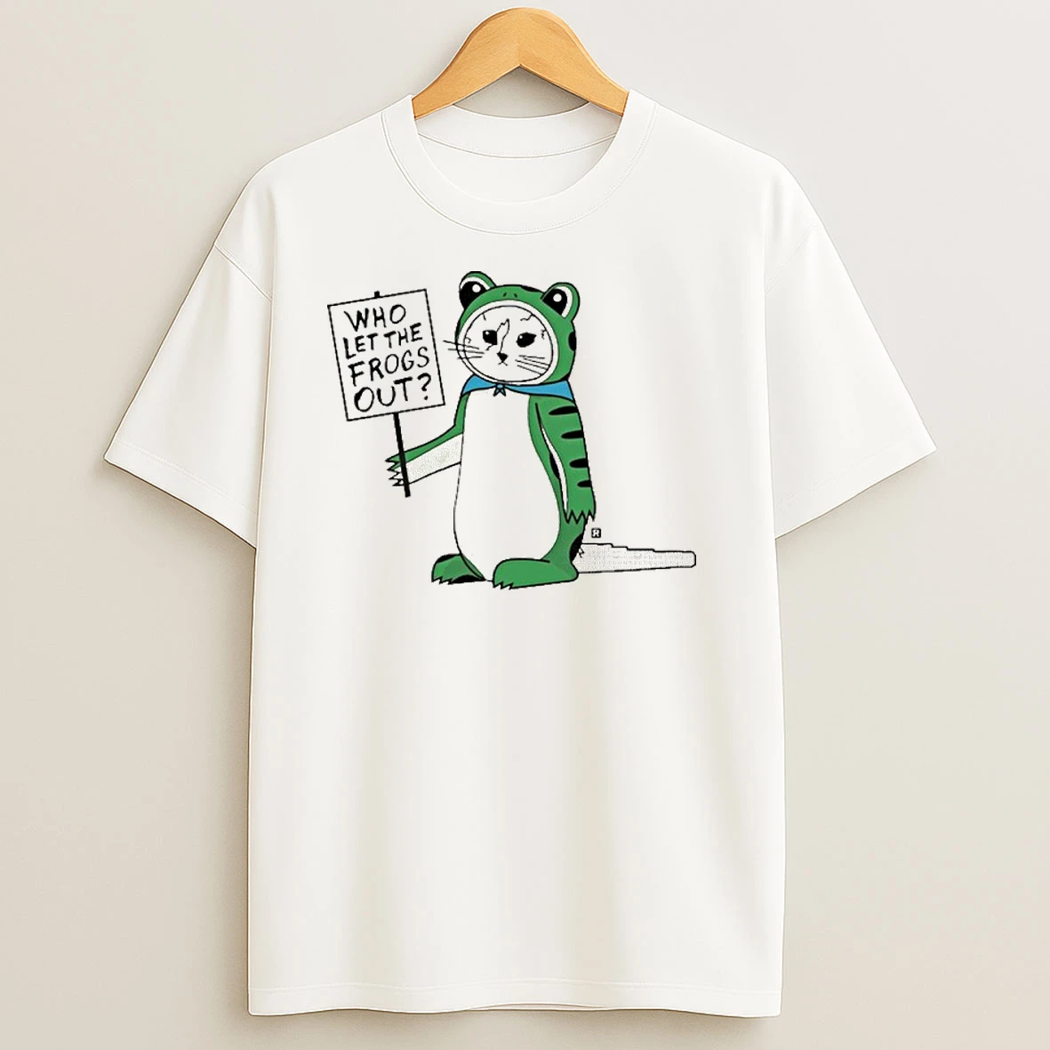 Antifa Frog Who Let The Frogs Out T Shirts