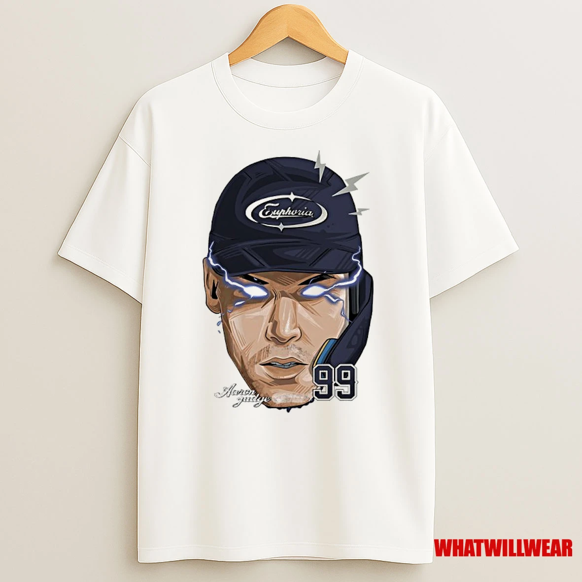 Aaron Judge 99 New York Yankees Baseball Fat Head Shirts