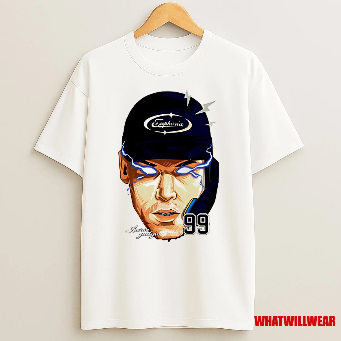 Aaron Judge New York Yankees Fat Head Comic Shirts