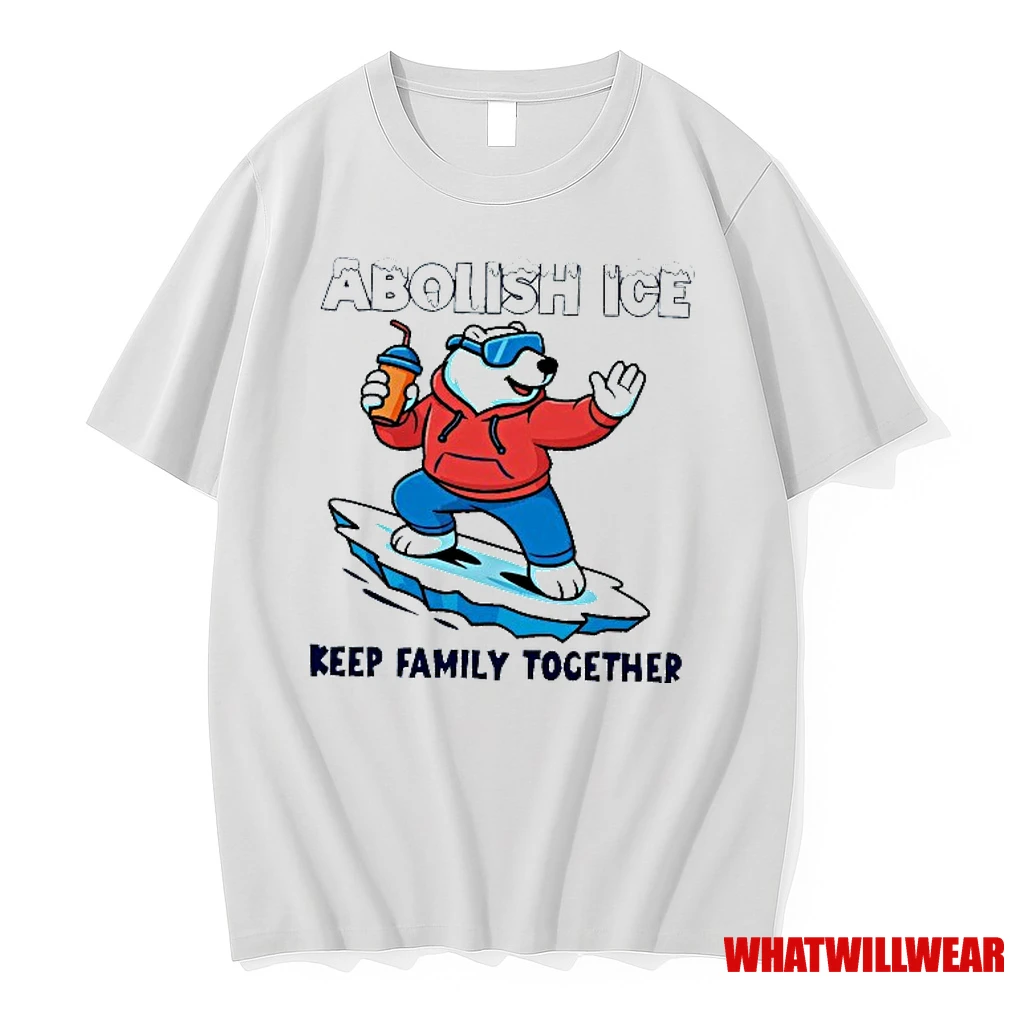 Abolish Ice Keep Family Together Polar Bear Shirts