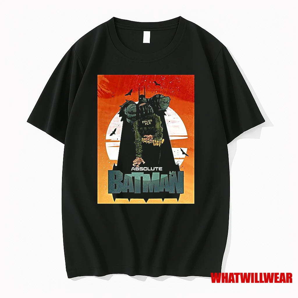 Absolute Batman Police Ice Dc Comic Satirical Shirts