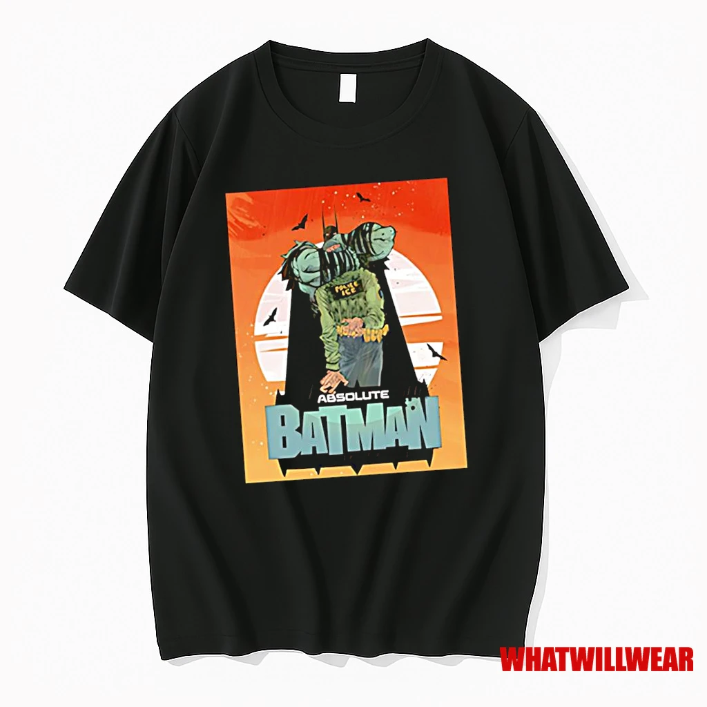 Absolute Batman Police Ice Sunset Retro Shirts
