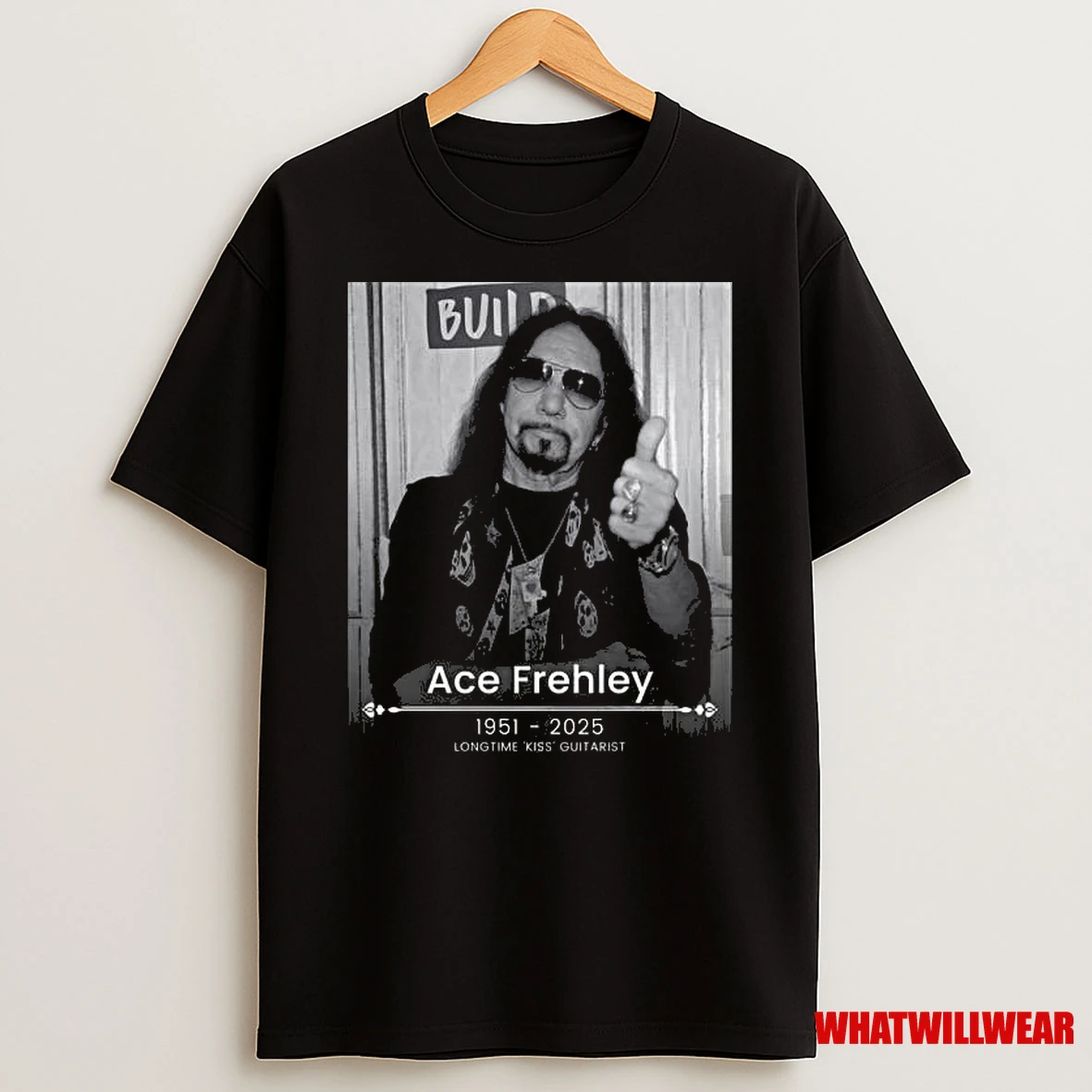 Ace Frehley 1951 2025 Longtime Kiss Guitarist Shirts