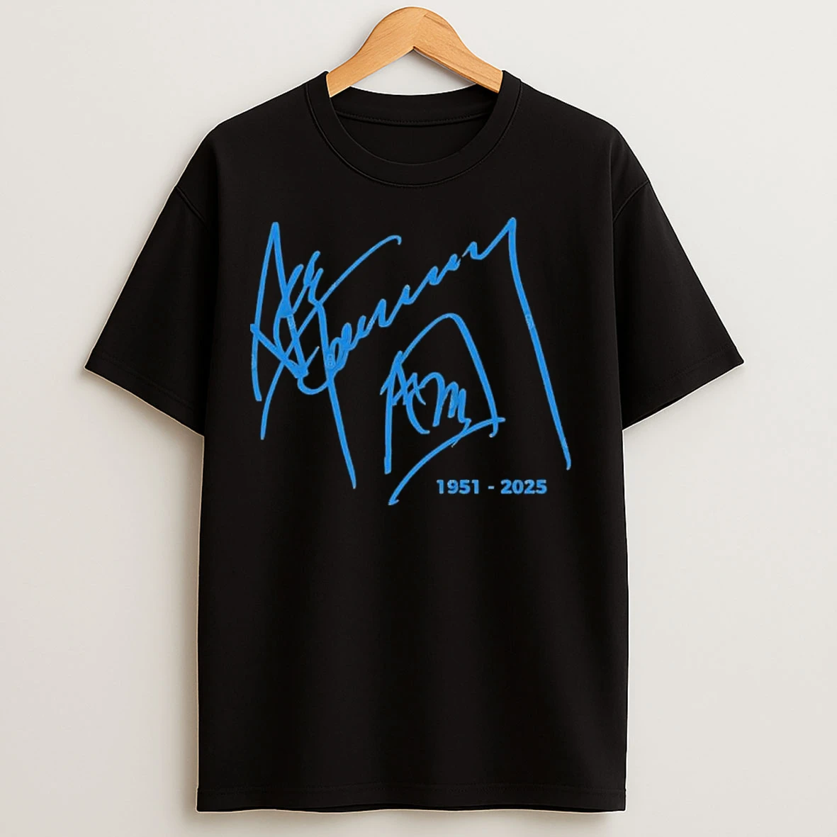 Ace Frehley 1951 2025 Signature T Shirts
