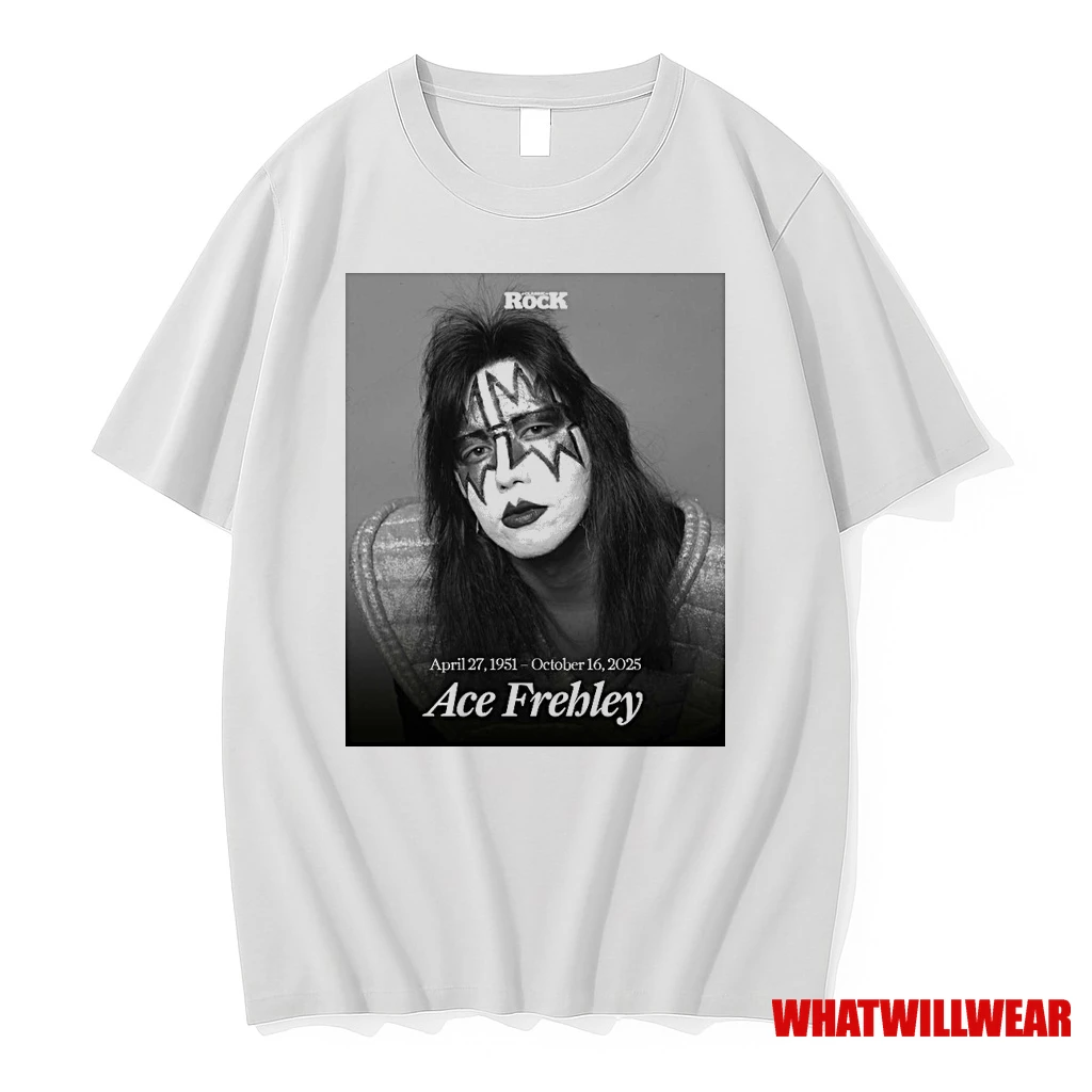 Ace Frehley Has Died At The Age Of 74 April 27 1951 October 16 2025 Shirts