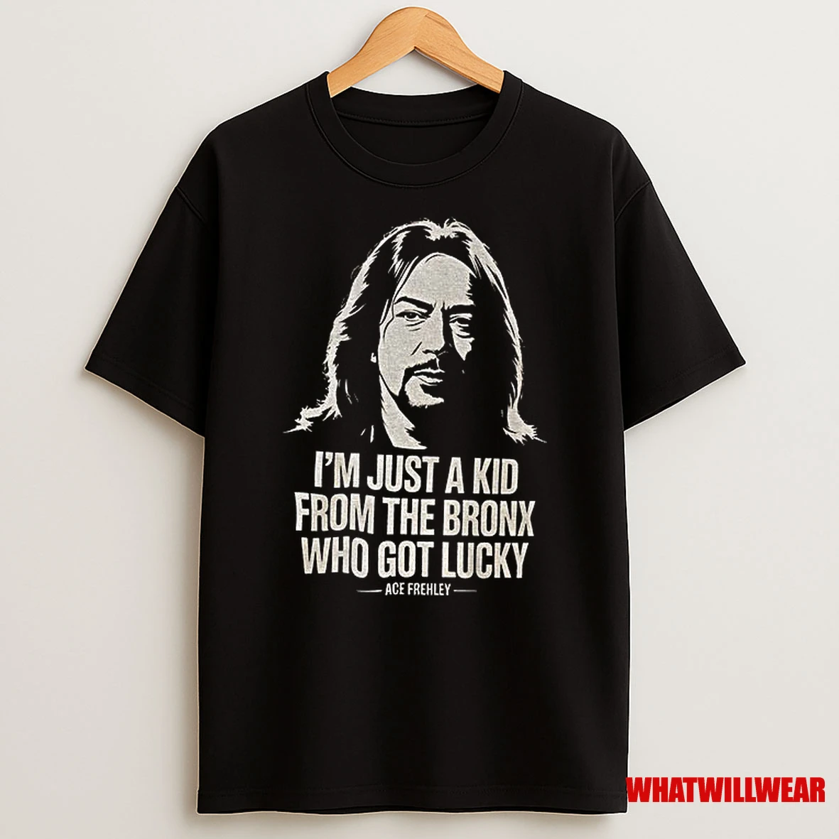 Ace Frehley Just A Kid From The Bronx That Got Lucky Shirts