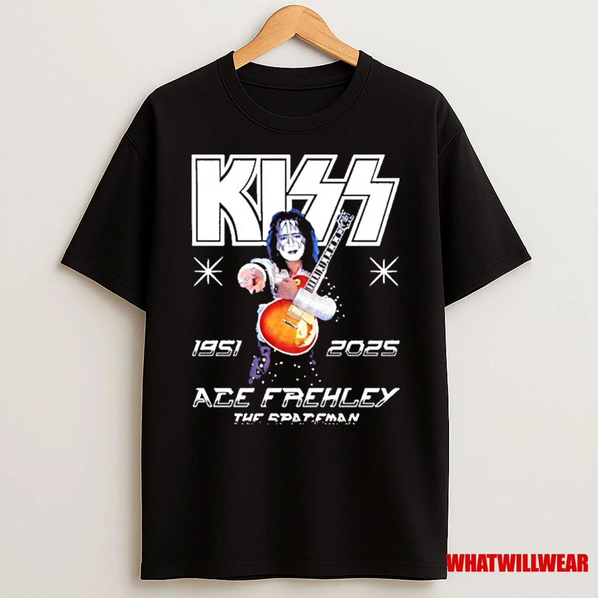 Ace Frehley Kiss The Spaceman Shirts