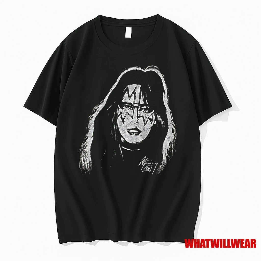 Ace Frehley Kiss Tribute 1951%d1%82%d0%b0%d1%832025 Thank You For The Memories Shirts