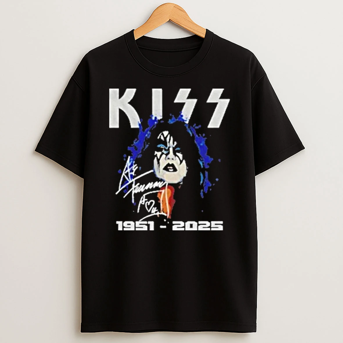 Ace Frehley Memorial The Spaceman Rip Rock Legend Shirts