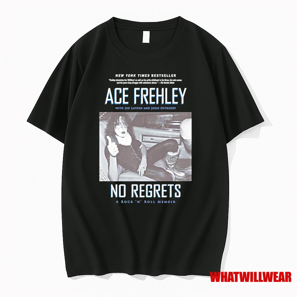 Ace Frehley No Regrets A Rock N Roll 1951 2025 Shirts
