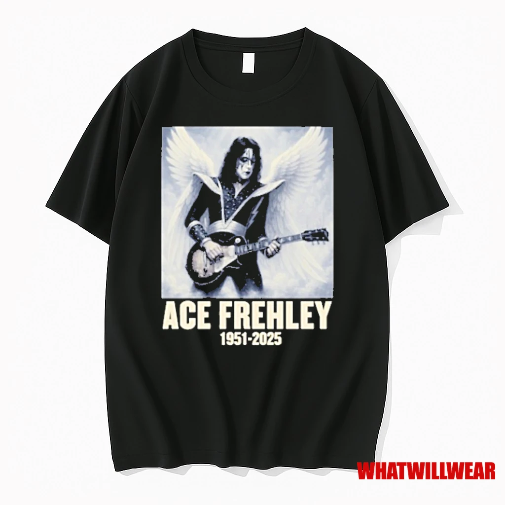 Ace Frehley Rip 1951 2025 Memorial Shirts
