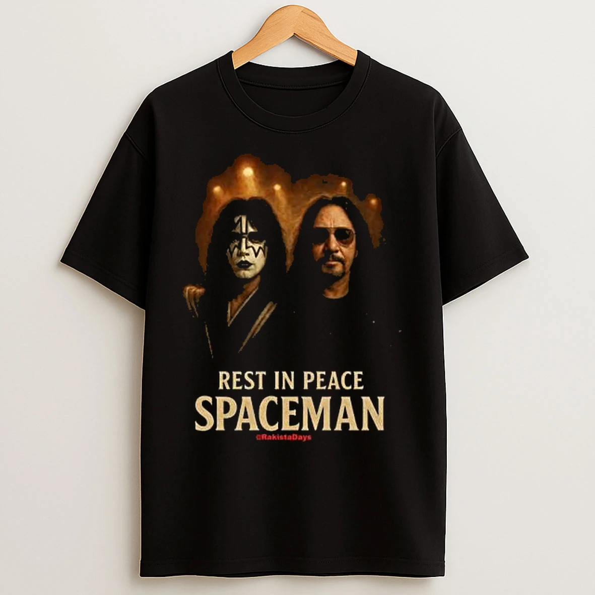 Ace Frehley Rest In Peace Spaceman T Shirts