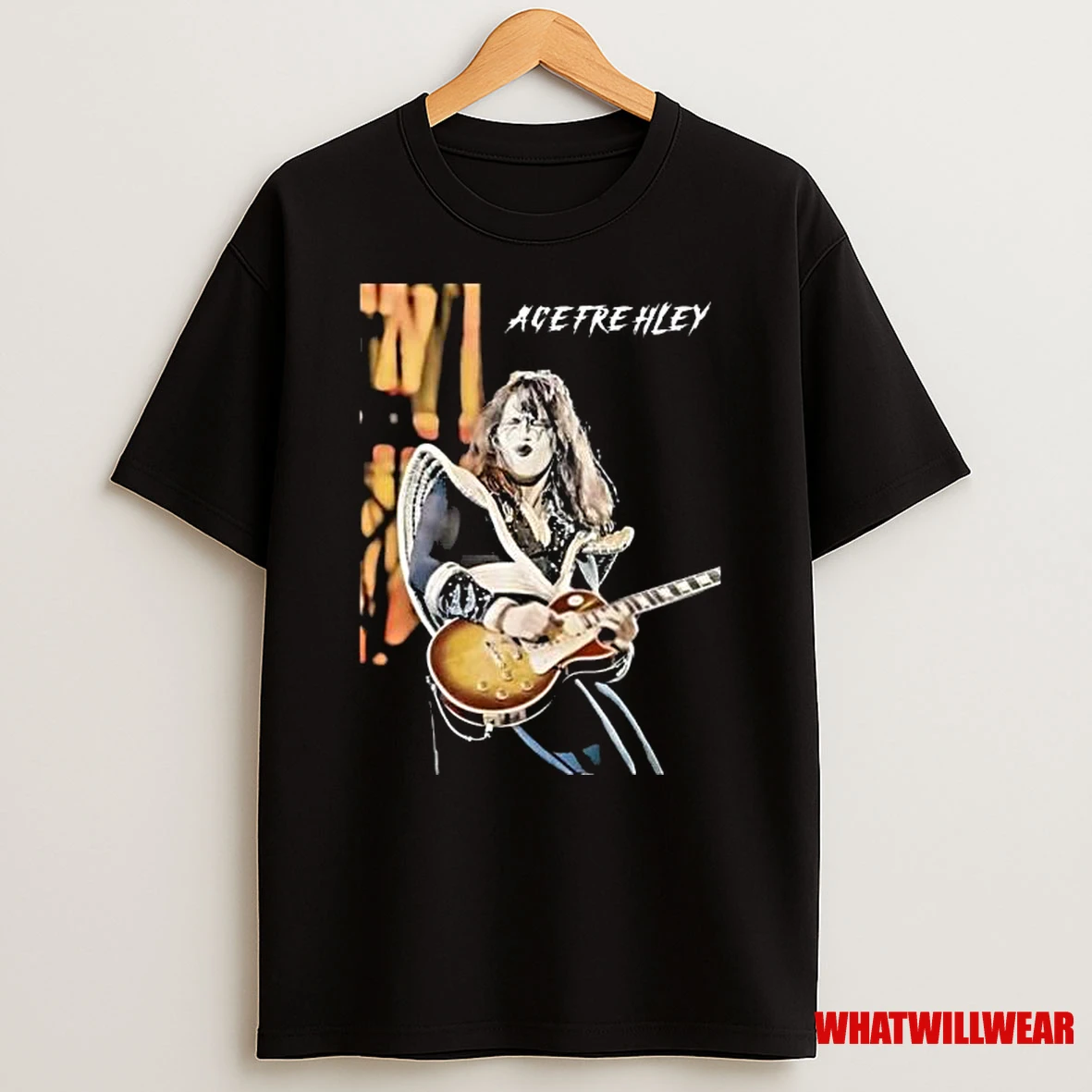 Ace Frehley Rock Band Classic Kiss Guitarist Hard Rock Legend Retro Music Gift Shirts