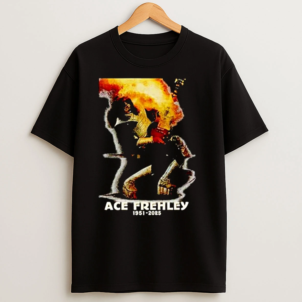 Ace Frehley Rock Guitar Memorial 1951 2025 Ornaments T Shirts
