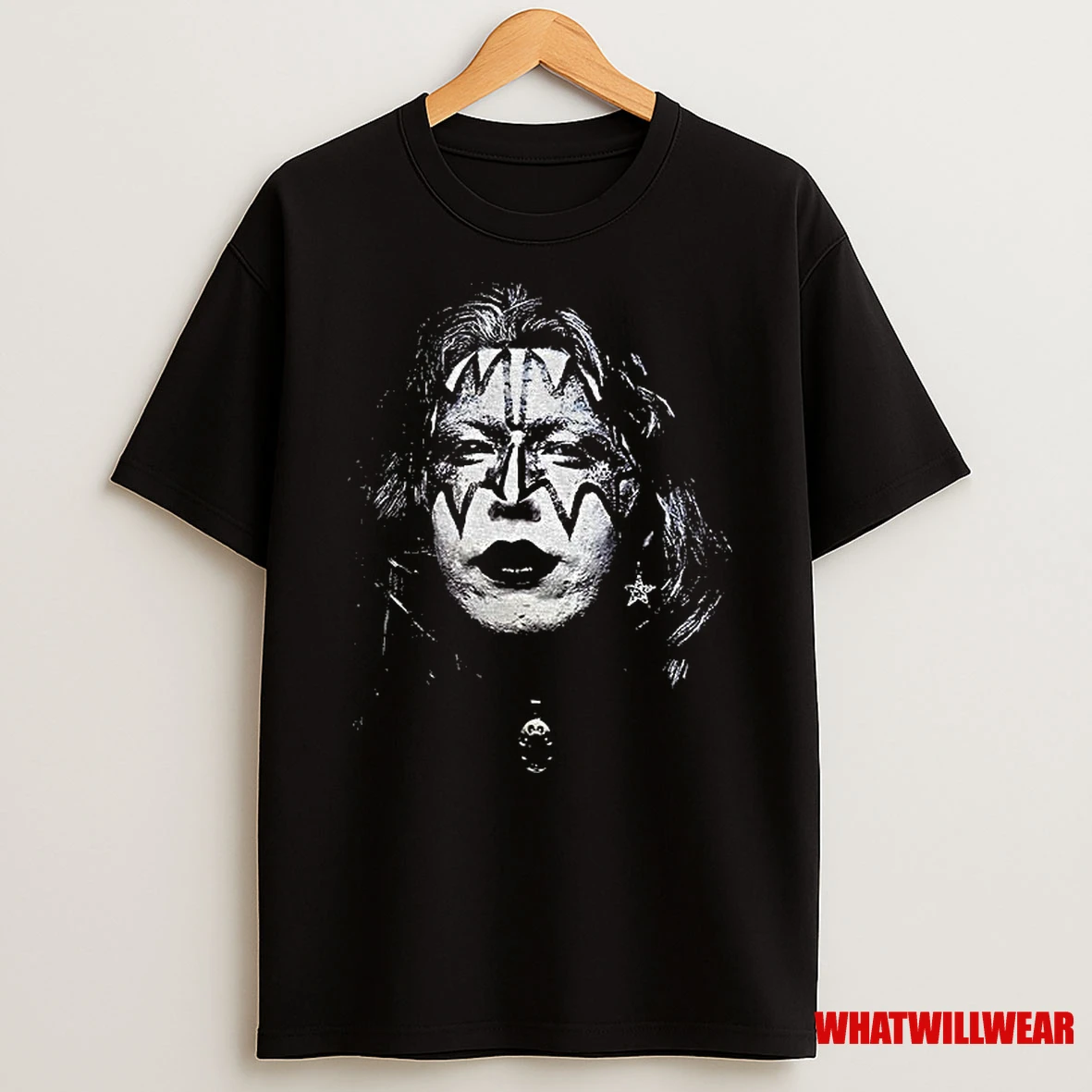 Ace Frehley Space Ace Rock Kiss Big Face Rip 2025 Shirts