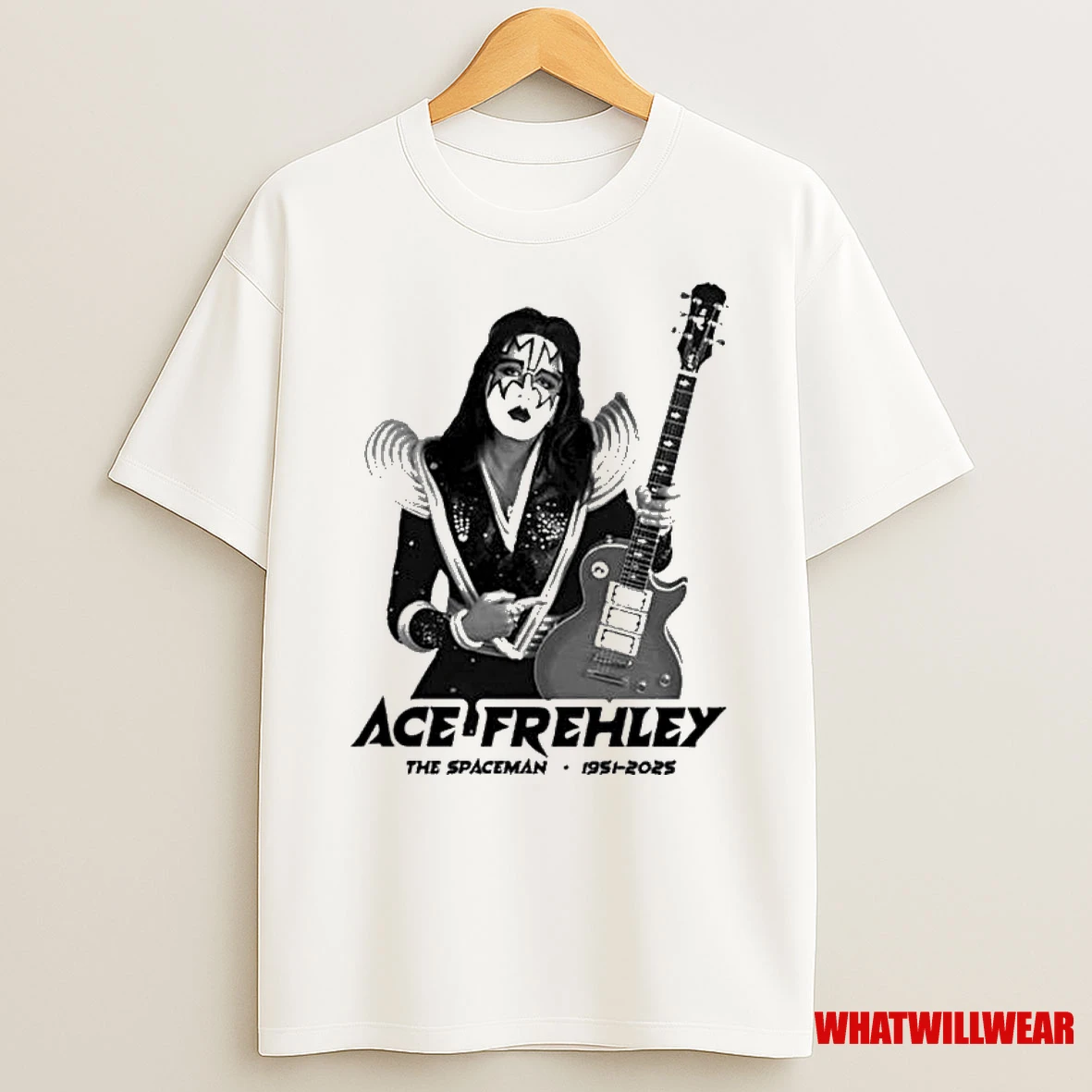 Ace Frehley The Spaceman 1951 2025 Shirts