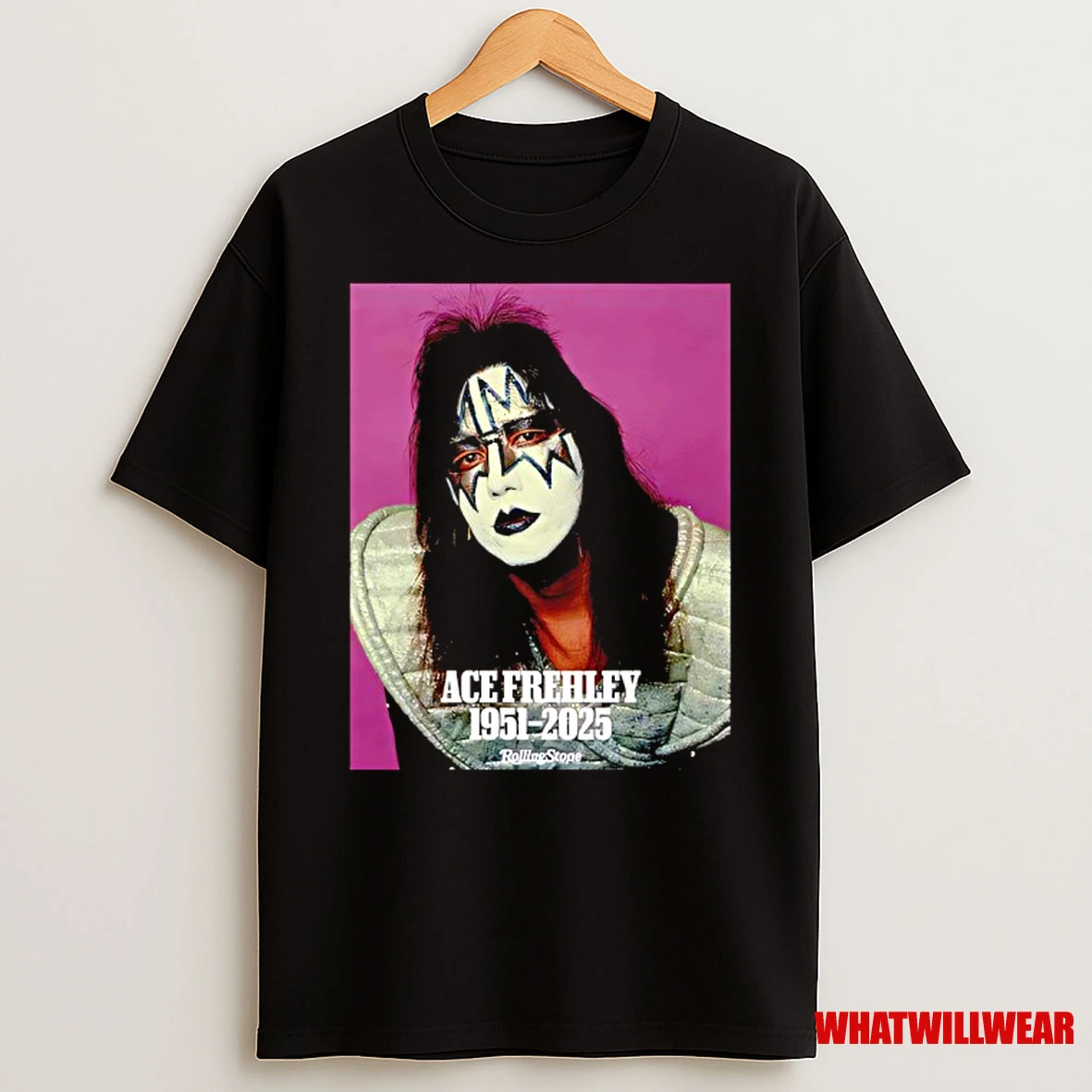 Ace Frehley The Wild Spaceman Of Kiss 1951 2025 Tribute Photo Shirts
