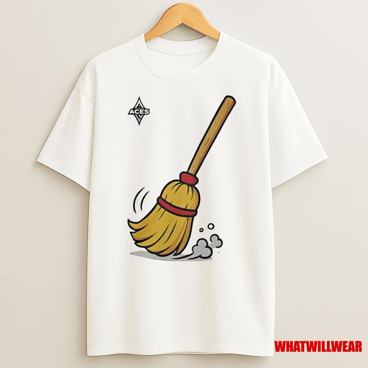 Aces Broom Sweep Shirts