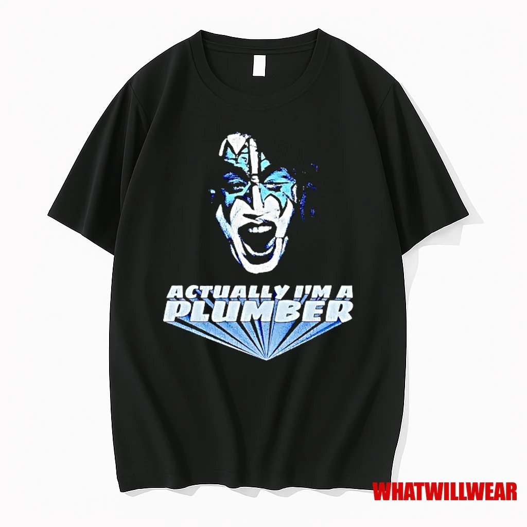 Actually Im A Plumber Ace Frehley Shirts