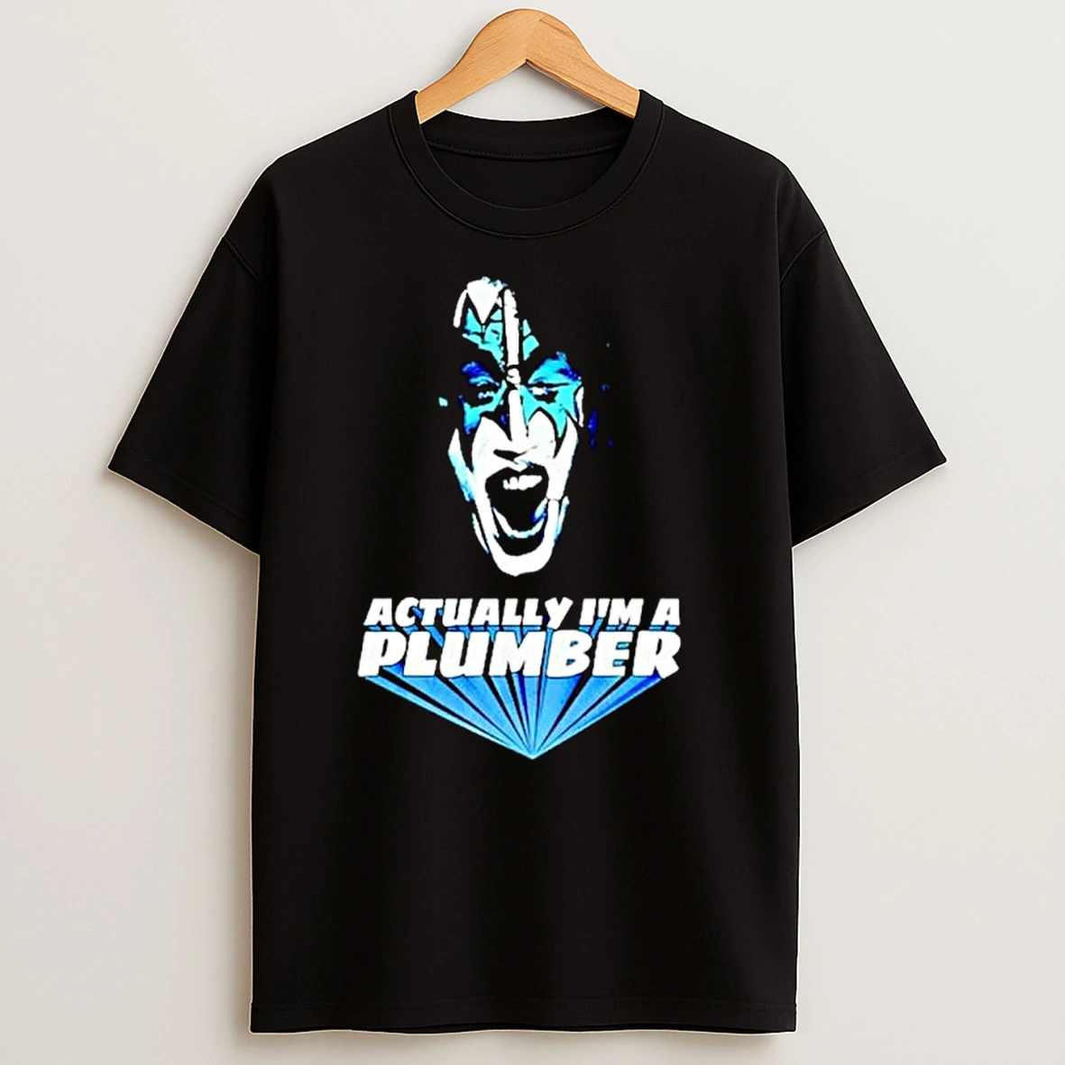 Actually Im A Plumber Ornaments T Shirts