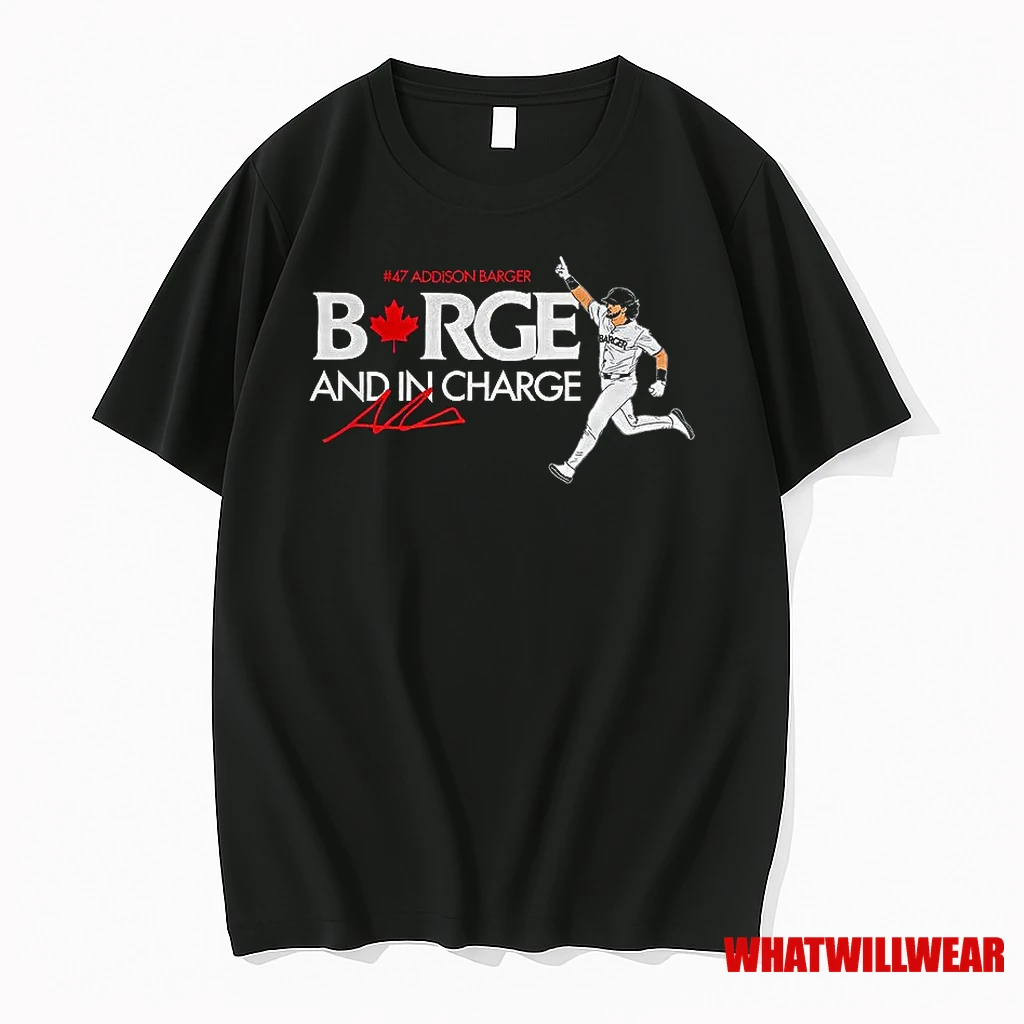 Addison Barger Barge And In Charge Signature Shirts